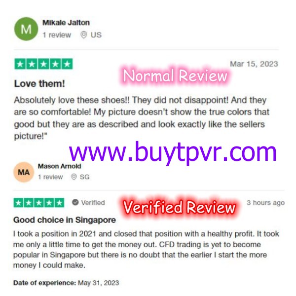 buy trustpilot verified reviews